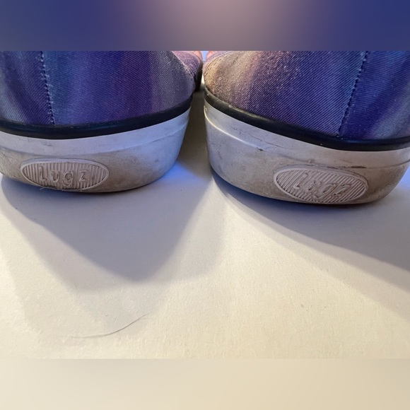 Men’s Lugz tennis shoes size 12 
tropical sunset palm trees Santa Monica design - Picture 4 of 5